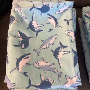 FULL Size Shark Print Sheet Set